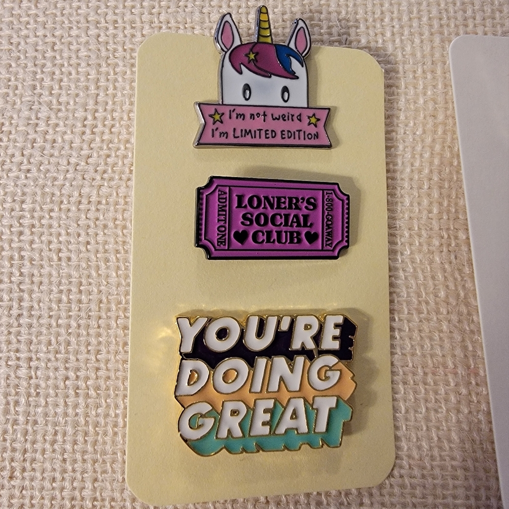 * Introvert Pin Party Pack * - Picture 2 of 7